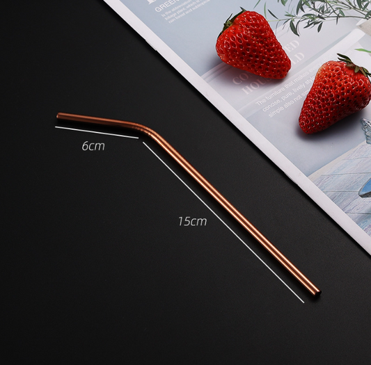 Stainless steel straw
