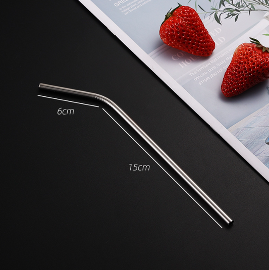 Stainless steel straw