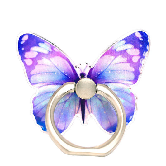 Mobile phone holder with butterfly